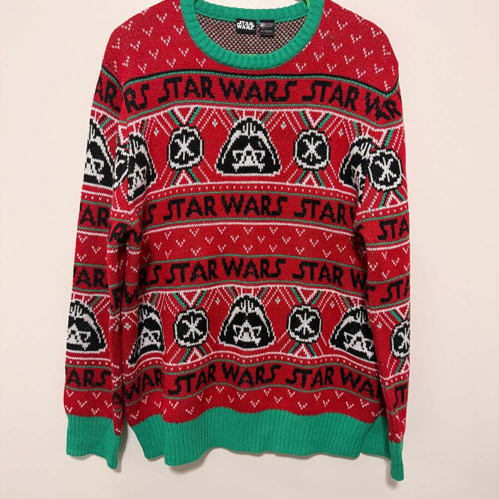 Star Wars Darth Vader‎ Ugly Christmas Sweater Mens XL